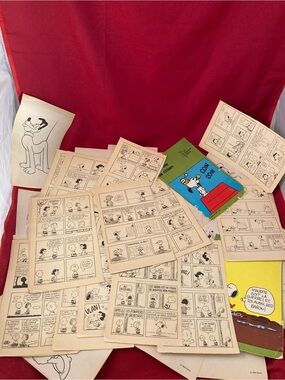 Vintage Comic Pages Lot for junk journal